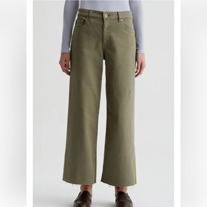 AG Saige Wide Leg Crop- Rosemary